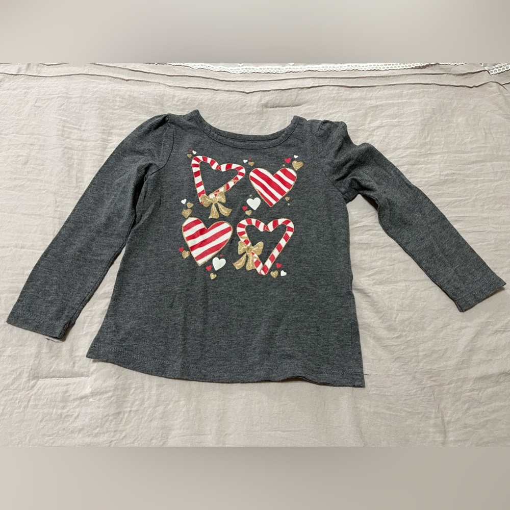 Candy cane girls shirt